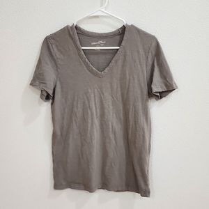 Universal Thread Tee - Basic Tee, gray, V Neck
